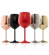 Gusto Nostro Marble Wine Chiller Bucket - 750ml Wine Bottle Cooler and Champagne Chiller for Party, Kitchen, Bar Cart Decor to Chill & Keep Bottles Cold with Unique Wine Lovers Gift Box (White)