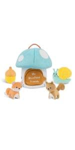Baby GUND My First Sports Bag Stuffed Plush Playset, Baby Gift Toys for Boys and Girls Ages 1 & Up, 5 Piece, 8"