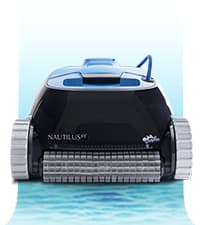 Dolphin Nautilus CC Automatic Robotic Pool Vacuum Cleaner, Wall Climbing Scrubber Brush, Top Load Filter Access, Ideal for Above/In-Ground Pools up to 33 FT in Length