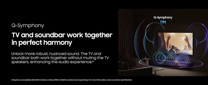 Samsung 50-Inch Class Crystal UHD U8000F 4K Smart TV (2025 Model) Endless Free Content, Crystal Processor 4K, MetalStream Design, Knox Security, Alexa Built-in