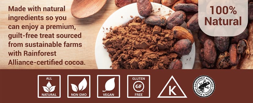 MilkBoy Dairy Free Hot Chocolate Mix - Gluten Free Swiss Cocoa Drink Powder, Vegan Hot Cocoa Mix, Gourmet Swiss Chocolate Drink, Kosher, Rainforest Alliance Certified - 12 oz Can