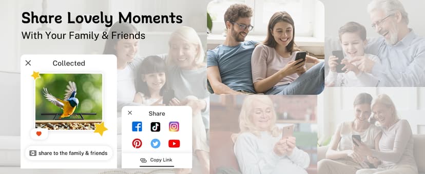 TT Nature Bird Feeder with Camera, Upgraded 1.5L Smart Birdhouse Al Identify for 10000 Plus Species, Auto Capture & Real-time Notifications, Ideal Gift for Bird Lovers (Iron Roof)