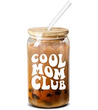 NewEleven First Christmas Gifts For New Mom, New Mother - Gifts For a Mom of Boys, Pregnant Mother, Expecting Momomy, Mama, Moms To Be, Mommy To Be - 16 Oz Coffee Glass