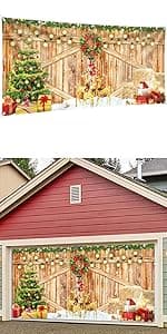 PARSUP Multifunctional Non-Woven Christmas Bags for Gifts Wrapping Shopping - Treat Bags with Handles, Xmas Party Supplies