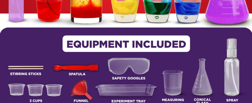 Doctor Jupiter My First Science Kit for Kids Ages 4-5-6-7-8 | Christmas, Birthday Gift Ideas for 4+ Year Old Boys & Girls | Toy Stem Kit with 100+ Experiments | Learning & Educational Projects