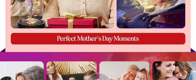 Norcalway Galaxy Rose Flower Gift for Mom from Son, Daughter - LED Light Glass Flower with Timer for Woman, Girlfriend, Wife