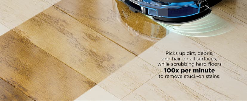 Shark Matrix Plus Robot Vacuum and Mop with Self-Empty HEPA Base, Sonic Mopping, Matrix Clean, Home Mapping, HEPA Bagless Self Empty Base, CleanEdge, for Pet Hair, UR2650WS