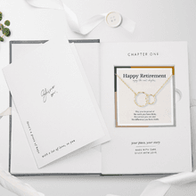 HOPE LOVE SHINE Unbiological Sister Gift - Sister Necklace, Jewelry 16+2", Sterling Silver, 2 Interlocking Rings