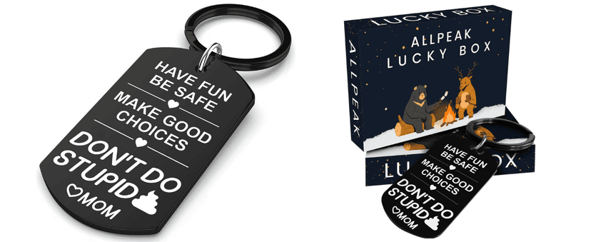 Teen Boys Girls Gifts - Novelty Boys Accessories Keychains - Stocking Stuffers for Teens, Christmas Gifts for Teen Tween Teenager Young, Funny Gag Gift 10 11 12 13 14 15 16 17 18 19 20 21 Age