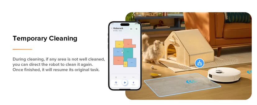 roborock Q7 M5+ Robot Vacuum and Mop, Upgraded from Q5 Max+, Up to 7-9 Weeks Self-Empty, 10000Pa Suction, Dual Anti-Tangle System for Pet Hair & Carpet, PreciSense LiDAR Navigation, App Control, White