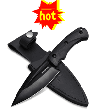 Mossy Oak Hunting Field Dressing Kit - 10 Piece Portable Butcher Game Processing Set with Storage Case, for Deer Hunting, Fishing, Camping, Survival