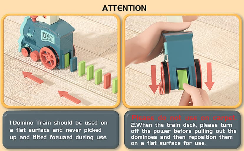 Domino Train Toys Kids Games - Automatic Stacking Creative Game 3+ Year Old - Stem Montessori Toy for Boys 4-6 - Summer Autistic Christmas Birthday Gifts 5 6 Toddler Ages 4-8