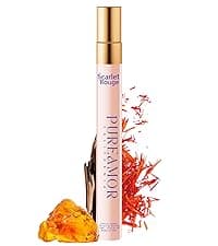 Pheromones Perfumes for Women, 4-pack Giftbox Perfume Set, Amber Vanilla, Saffron Amber, Woody Citrus, Spicy Sandalwood, 1.64fl. Enhanced Scents Pheromone Cologne for Men&Women,Travel Size Perfumes