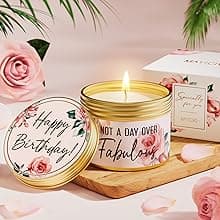 Birthday Gifts for Women Friendship, Unique Happy Birthday Gifts Basket for Mom Her Best Friend Sister Wife Girlfriend Coworker, Luxury Self Care Box Rose Relaxing Spa Gifts Set for Women with Blanket