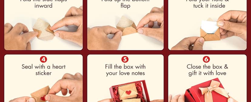 60 Love Notes For Him Her - Anniversary Card Long Distance Relationship Gifts For Boyfriend Girlfriend, Cute Couple Gifts For Valentines, Birthday, Mini Envelope Lunch Notes For Husband Wife