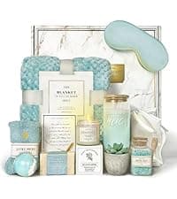 Gift Baskets for Women,11PC Care Package with Moon Lamp,Grief,Get Well Soon After Surgery,Birthday,Think of You,Thank You,Sympathy