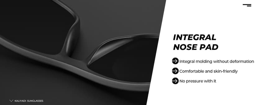 KALIYADI Polarized Sunglasses for Men, Lightweight Sun Glasses with UV Protection for Driving Fishing Golf