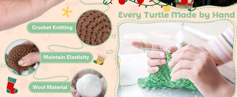 Mini Funny Turtle Graduation Gifts for Her Him College High Middle Elementary School Preschool Kindergarten Christmas Graduation Gifts, 2025 Graduates Handmade Emotional Positive Crochet Turtle