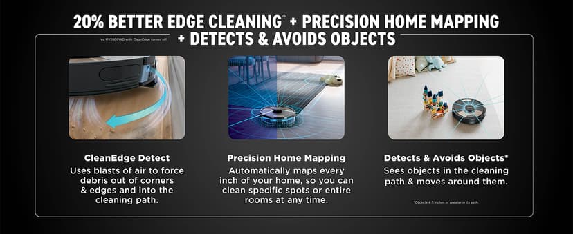 Shark Matrix Plus Robot Vacuum and Mop with Self-Empty HEPA Base, Sonic Mopping, Matrix Clean, Home Mapping, HEPA Bagless Self Empty Base, CleanEdge, for Pet Hair, UR2650WS