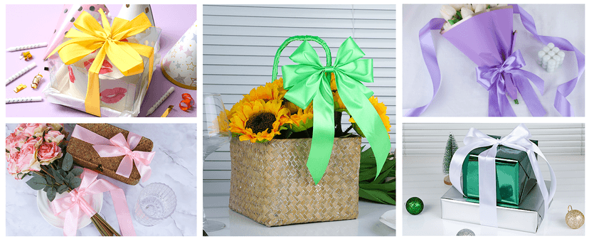 100 Yards Ribbon,1-1/2 Inch Sky Blue Satin Ribbon,Single Face Satin Ribbons,Perfect for Gift Wrapping,Wedding Decoration,Handmade Bows,Wrapping Bouquet, Halloween, Christmas