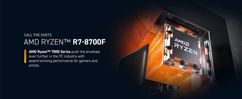 MSI Codex Z2 Gaming Desktop: AMD R7-8700F, GeForce RTX 5070, 32GB DDR5, 2TB m.2 NVMe SSD, USB Type-C, VR-Ready, Windows 11 Home : A8NVP-436US