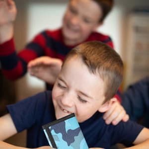 RFID Kids Wallet for Boys, Gamer Boys Wallet for Kids w/Coin Pocket, Video Game Toddler Wallet for Boys, Children Child Wallet Ages 4-5-6-7-8-9-10-11-12 for Christmas/Birthday Gifts, Joystick