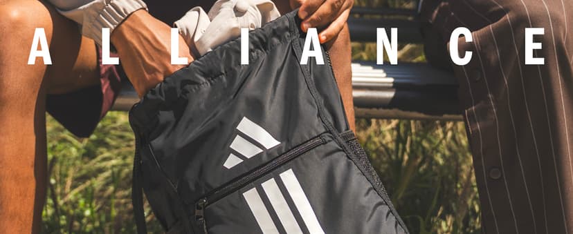 adidas Alliance Sackpack – Drawstring Backpack for Sports, Small Gym Bag