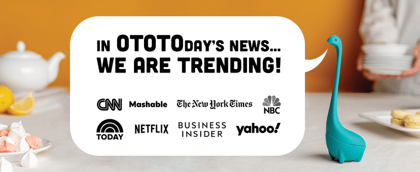 OTOTO The Original Nessie Ladle - Soup Ladle, Cute Gifts, Funny Kitchen Gadgets, Loch Ness design, Cooking Gifts for Mom - Cute and Practical Kitchen Utensils - Unique Gifts for Women