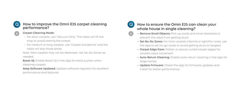 eufy Robot Vacuum E25, HydroJet System with Roller Mop, 20,000 Pa Turbo High Suction, All-in-One Robot Vacuum and Mop Combo for Home, Edge-to-Corner Cleaning, Zero-Tangle Design, AI Obstacle Avoidance