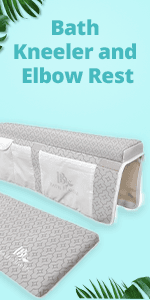 Bath Haven Bath Pillow for Bathtub - Full Body Mat & Cushion Headrest for Women and Men, Luxury Pillows for Neck and Back in Shower Tub or Jacuzzi - Powerful Suction Cups - Spa Accessories (Classic)