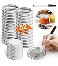 M11 Electric Mason Jar Vacuum Sealer Kit - with Wide and Regular Mouth Mason Lids, Jar Vacuum Sealer for Canning Jars, Vacuum Sealing Machine for Food Storage Black