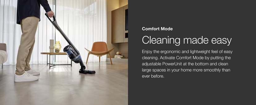 Miele Triflex HX1 Cordless Stick Vacuum Cleaner, 60 min runtime, Graphite Grey / Blue