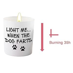 BFJLIFE Funny Gifts for Women Unique Dog Mom Dog Lovers Mothers Day Christmas Birthday Gifts for Her Girlfriend Sister Bestie Best Friend Wife Stocking Stuffers for Women Lavender Scented Soy Candles