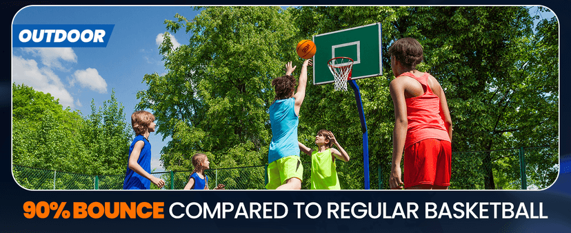 Ninja Silent Basketball- Soft Foam Indoor Hoop Play | Soundless Ball for Quiet Dribbling and Indoor Training