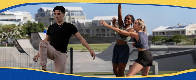 pindaloo Original Skill Game Toy with 2 Balls- Gifts for Kids and Adults Indoor & Outdoor Games, Ball Toys for Boys, Girls, & Teens - Gift Ideas, Fun Stuff, Develops Motor & Juggling Skills -Blue