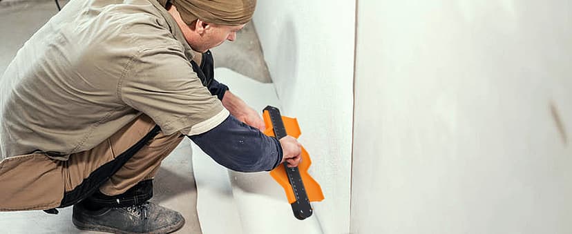 dodowin Contour Gauge Tool,Fathers Day Gifts for Men Birthday Dad Husband Him, Super Gauge Shape Outline Tool for Woodworking, Flooring Measure Tools,Anniversary/Boyfriend Gift