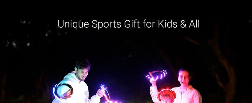 TOSY Flying Ring - 36 RGB Multicolor or 12 Monocolor LEDs, Super Bright, Lost Mode, Auto Light Up, Christmas Stocking Stuffers Gift for Kid/Teen/Boy/Girl, Safe, Waterproof, Pool/Beach/Camping Toy