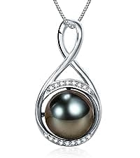 Gifts for women Mom her Girlfriend grandma Wife on Christmas Day Mothers Day Valentines Birthday Gifts Wedding Gift Jewelry Anniversary Tahitian Black Pearl Necklaces