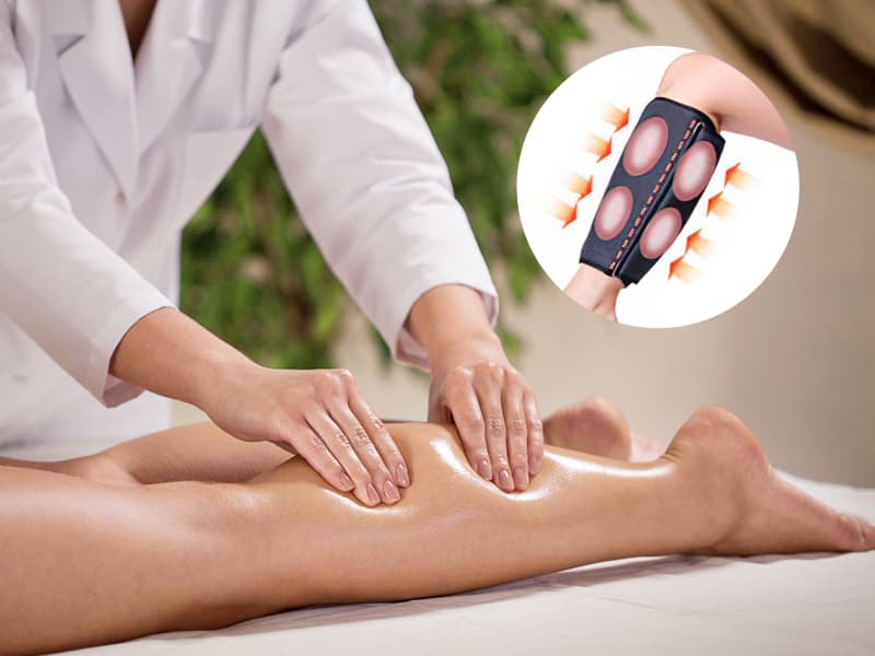 CINCOM Leg Massager for Circulation and Pain Relief, Air Compression Calf Massager with 2 Modes 3 Intensities Helpful for RLS Edema and Muscles Relaxation Gifts