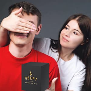 Scented Candles for Men - Funny Gifts for Boyfriend - Naughty Birthday Gift for Him - Anniversary Valentines Day Engagement Christmas Love You Presents for Husband Fiance Couples Guy BF