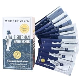 MacKenzie's Fisherman Hand Salve - Holiday Gifts for Men - Christmas Gifts for Fishermen - Stocking Stuffers - Coastal Holiday Gifts - All Natural - Hand Repair - 1.5 Ounce Tin