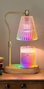 Candle Warmer Lamp with Timer Dimmer Adjustable Height for New Home Decor, Birthday Gifts for Women,Candle Warmer for Women Mom Christmas Mother's Day Gfit