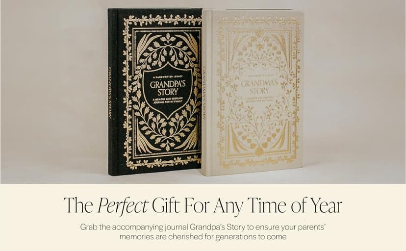 Grandma's Story: A Memory and Keepsake Journal for My Family (Heirloom Story Books and Guided Journals)