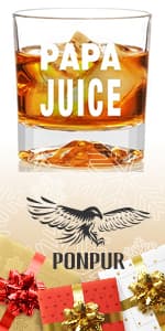 Gifts for Men Him Christmas, Whiskey Stone Gifts for Husband Anniversary, Unique Birthday Gift Ideas for Dad from Daughter Son Wife, Cool Stocking Stuffers, Bourbon Gadgets for Grandpa Uncle Father