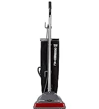 Sanitaire SC679K Tradition Upright Commercial Bagged Vacuum, Red