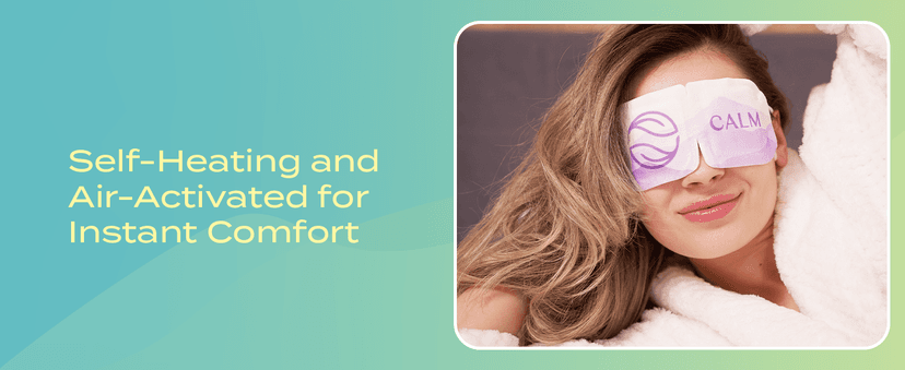 Body Restore Heated Eye Mask for Dry Eyes 5 Pack - Self Heating Warm Compress, Christmas Stocking Stuffers, White Elephant, Birthday Gifts for Women, Men, Stye Eye Treatment, Relaxation - Variety