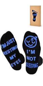 FilmHOO Birthday Gifts for Men Fathers Day Dad Gifts for Dad Christmas Stocking Stuffers for Men Him Valentines Funny Socks