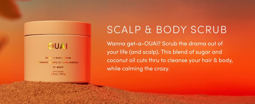 OUAI Body Cleanser, St. Barts - Foaming Body Wash with Jojoba Oil and Rosehip Oil to Hydrate, Nurture, Balance and Soften Skin - Paraben, Phthalate and Sulfate Free Skin Care Products (10 Fl Oz)