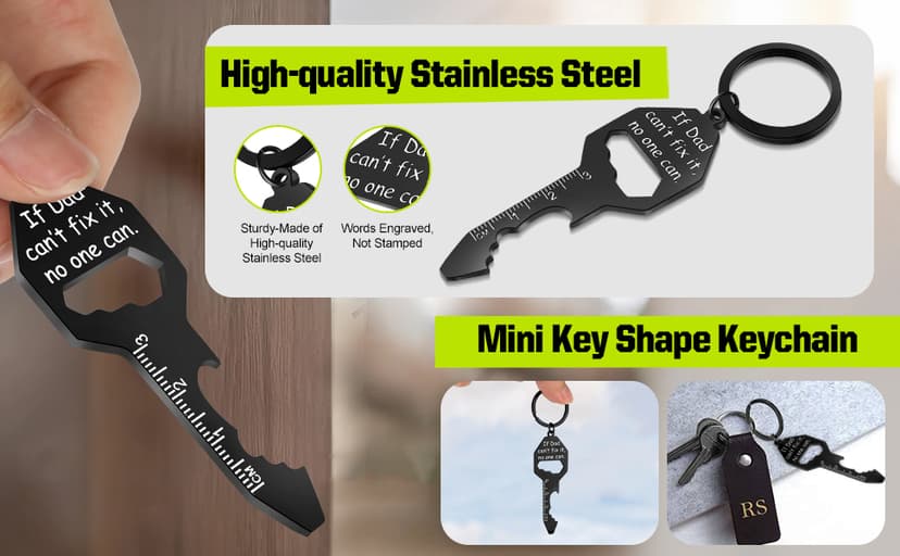 Fathers Day Dad Gifts from Daughter and Son - Multitools Mens Women Gift Ideas Hand Tools DIY Camping Accessories for Birthday Valentines Easter Christmas Stocking Stuffers for Adult Teen Boys