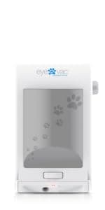 EyeVac Home Touchless Vacuum Automatic Dustpan - Great for Sweeping Pet Hair Food Dirt Kitchen - Ultra Fast & Powerful, No More Bending Down, Bagless, Corded, Automatic Sensors, 1000 Watt (White)